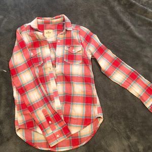 XS Hollister flannel
